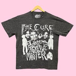 The Cure I Hate Ticketmaster Gothic Metal Band Tee XL